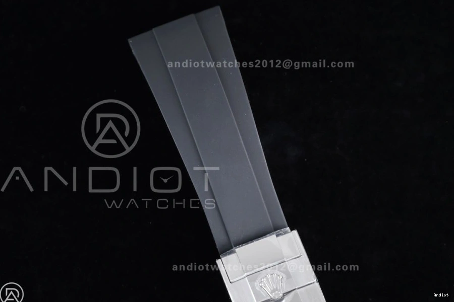 VSF Edition Daytona Black on V2 (Weighted) Strap VS4131 126519 Best Oysterflex Dial Gray 1:1 1118